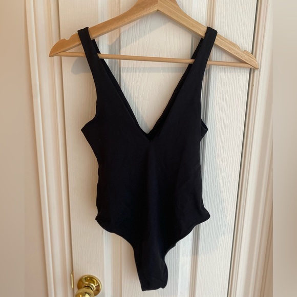 Zara Deep V Bodysuit - Size Small - Picture 5 of 5